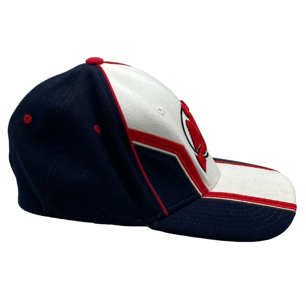 Vintage New Jersey Devils Hat Zephyr Fitted Back L/XL Hockey NHL - Picture 4 of 7